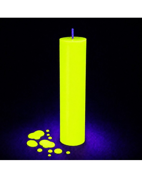 Свеча для WaxPlay Feral Feelings UV-neon 15 см Neon Yellow - 2