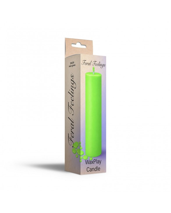 Свеча для WaxPlay Feral Feelings UV-neon 15 см Neon Green - 1