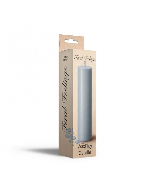 Свеча для WaxPlay Feral Feelings soft 15 см Light Grey - 1