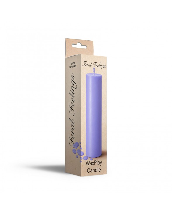 Свеча для WaxPlay Feral Feelings soft 15 см Light Purple - 1