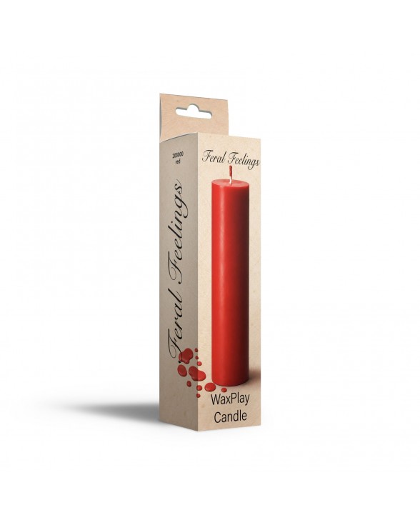 Свічка для WaxPlay Feral Feelings classic 15 см Red - 1