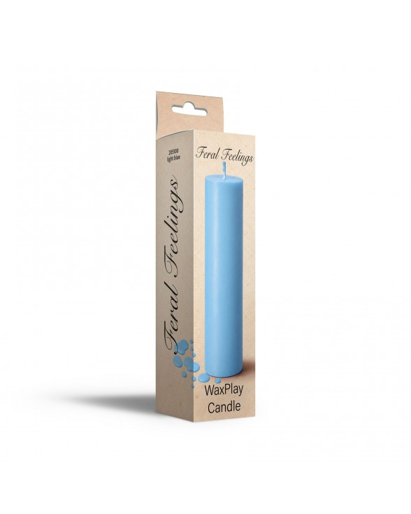 Свеча для WaxPlay Feral Feelings soft 15 см Light Blue - 1