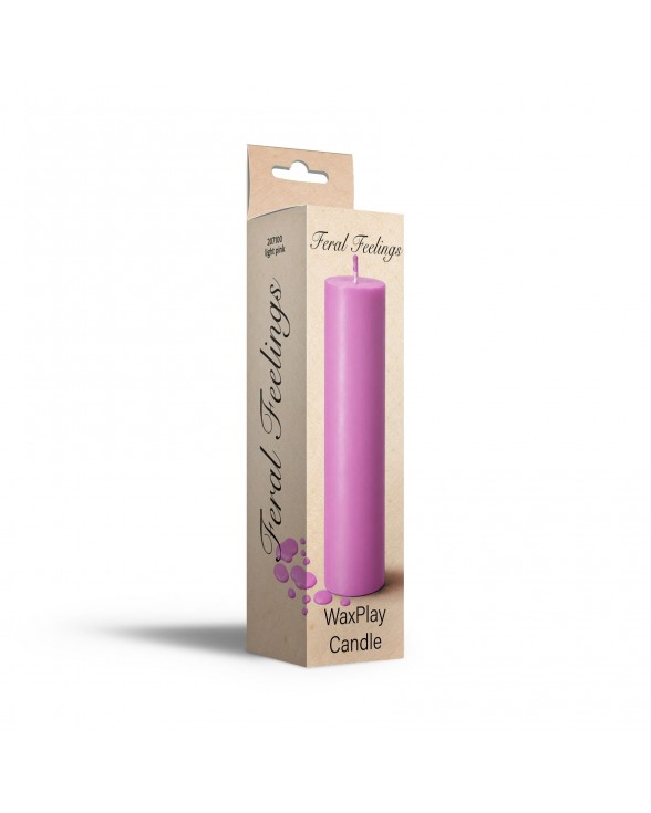Свічка для WaxPlay Feral Feelings soft 15 см Light Pink - 1