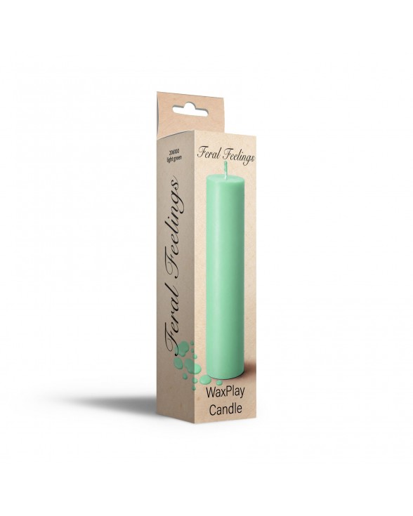 Свічка для WaxPlay Feral Feelings soft 15 см Light Green - 1