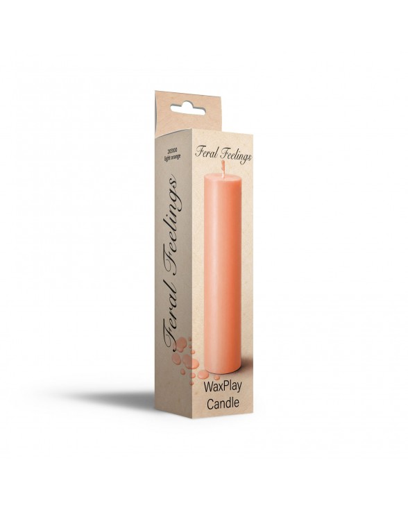 Свеча для WaxPlay Feral Feelings soft 15 см Light Orange - 1