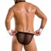 Комплект еротичної чоловічої білизни Passion 036 Alfred S/M Black - 1