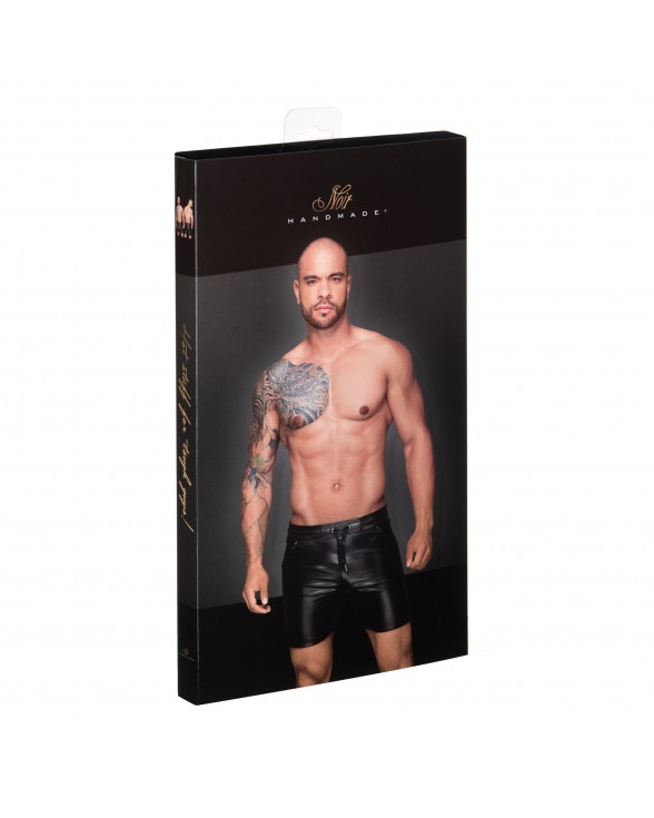 Мужские шорты Noir Handmade H061 Powerwetlook shorts - L - 3