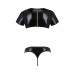 Комплект чоловічої білизни під латекс Passion 057 Set Peter L/XL Black - 5