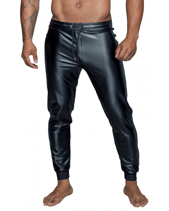 Чоловічі трегінси Noir Handmade H063 Powerwetlook treggings - 3XL