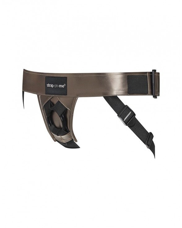 Трусики для страпону Strap-On-Me Leatherette Harness CURIOUS - 2