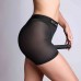 Шорты с фиксацией делдо Strap-On-Me Harness Lingerie Halo - L - Black - 4