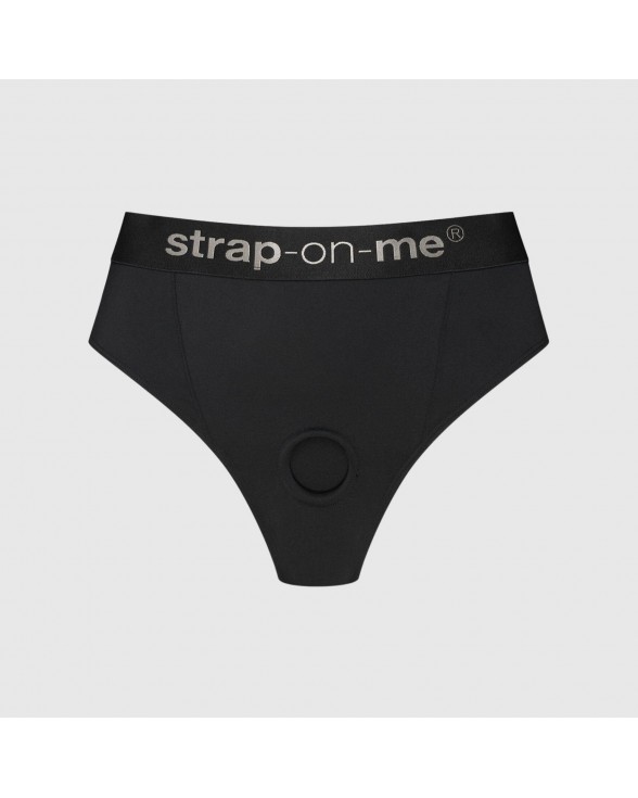 Трусики с фиксацией дилдо Strap-On-Me Harness Lingerie Idole - XL - Black