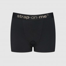 Шорти з фіксацією ділдо Strap-On-Me Harness Lingerie Allure - XL - Black