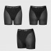 Шорти з фіксацією ділдо Strap-On-Me Harness Lingerie Halo - XL - Black - 1