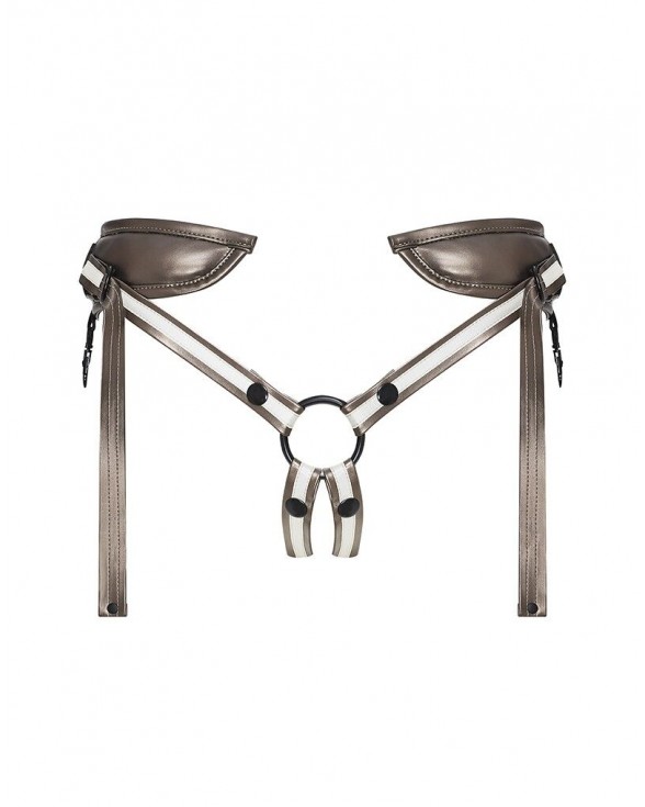 Трусики для страпона Strap-On-Me Leatherette Harness DESIROUS - 2
