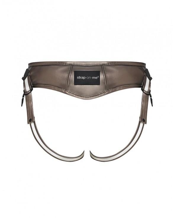 Трусики для страпона Strap-On-Me Leatherette Harness DESIROUS - 3