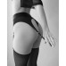 Труси для страпону з підв'обов'язками для панчіх Strap-On-Me REBEL HARNESS - M - 9
