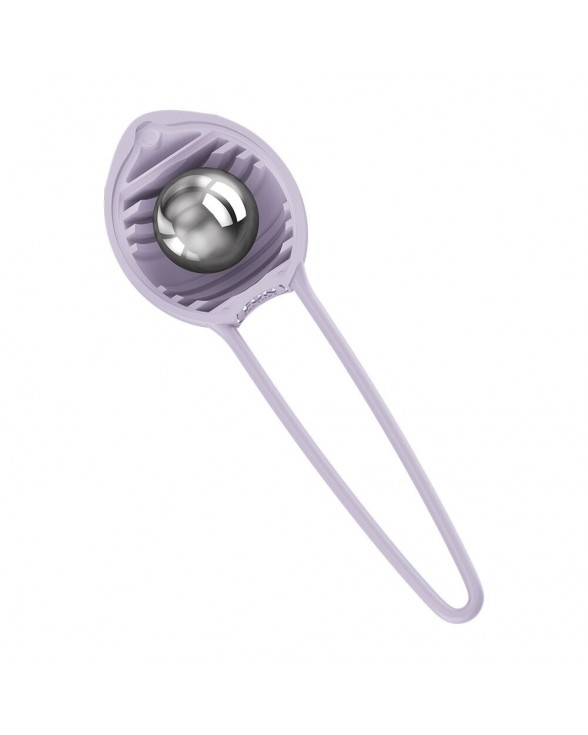 Вагінальна кулька Fun Factory SMARTBALL UNO Purple, одинарна - 4