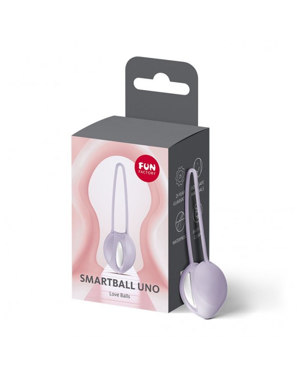 Вагінальна кулька Fun Factory SMARTBALL UNO Purple, одинарна - 6