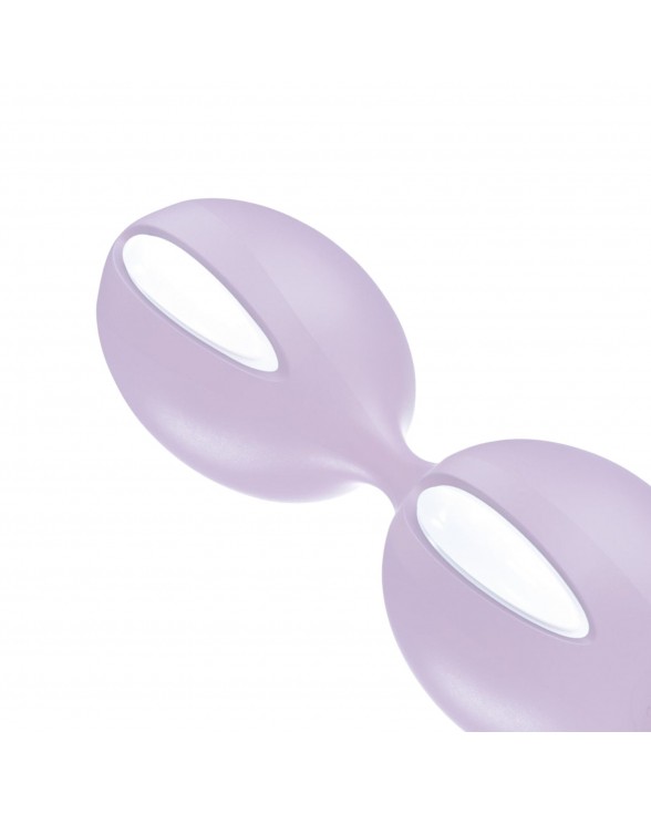Вагинальные шарики Fun Factory SMARTBALLS DUO, лиловые. - 3