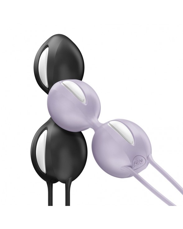 Вагінальні кульки Fun Factory SMARTBALLS DUO Black - 8