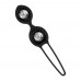 Вагінальні кульки Fun Factory SMARTBALLS DUO Black - 4
