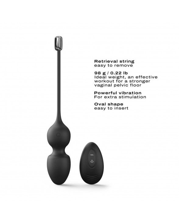 Вагінальні кульки Dorcel LOVE BALLS BLACK - 2