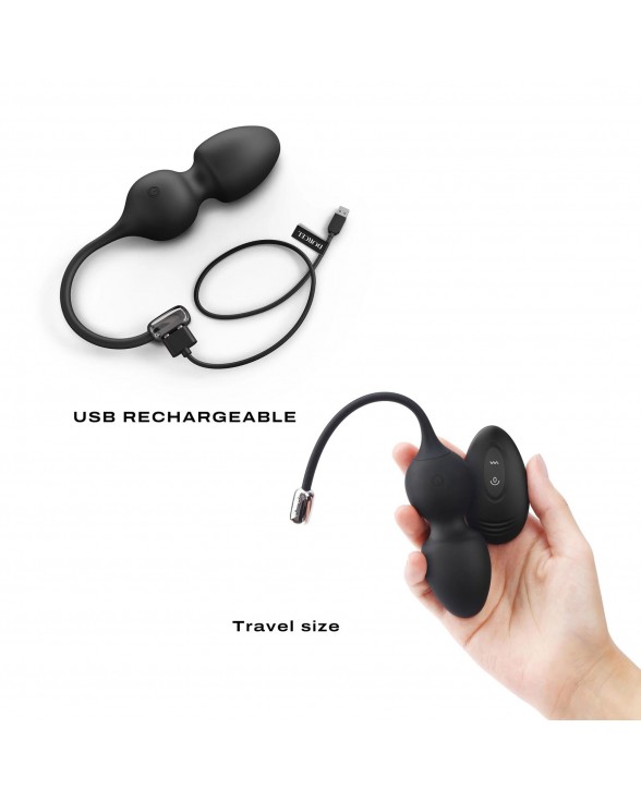 Вагінальні кульки Dorcel LOVE BALLS BLACK - 3