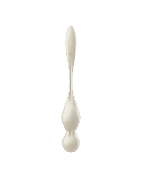 Вагінальні кульки з вібрацією Satisfyer Love Birds 1 Connect App White - 4