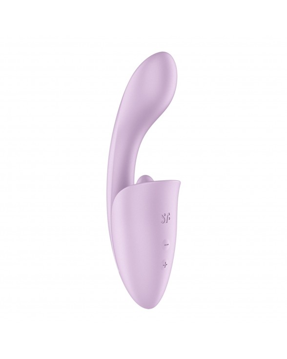 Вагинально-клиторальный вибратор Satisfyer Tongue Expert с язычком - 1