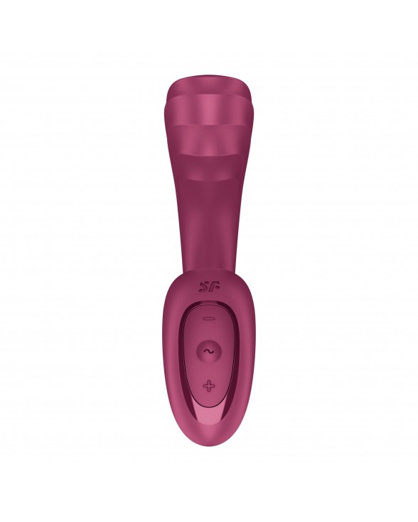 Вагінально-кліторальний вібратор Satisfyer G for Goddess 3 Wine Red - 2