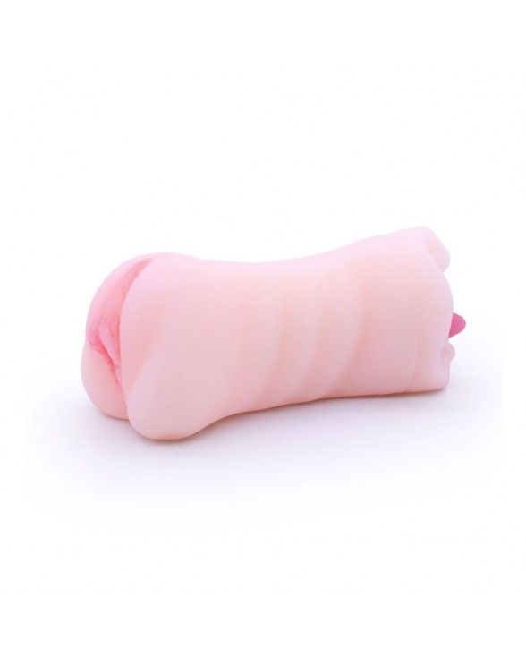 Двухсторонний мастурбатор Men Powerup Eroticism: вагина и ротик