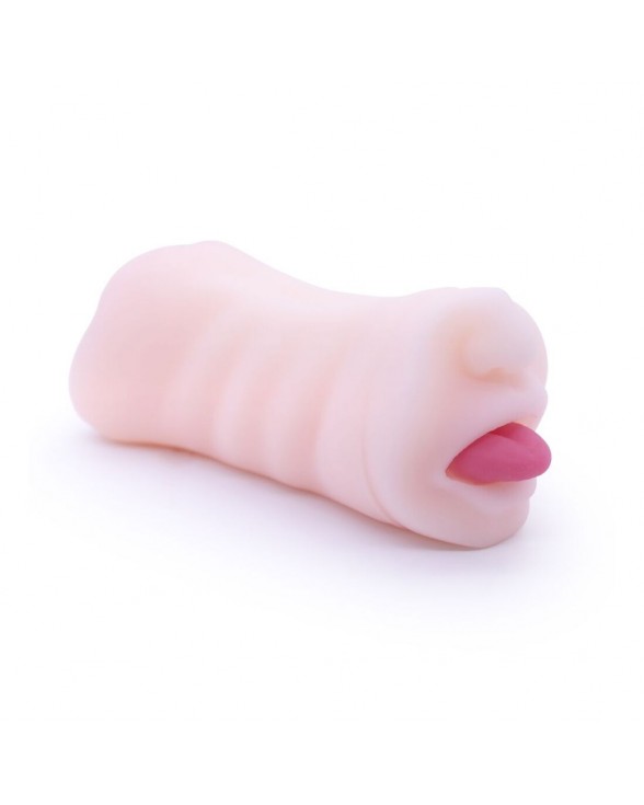 Двухсторонний мастурбатор Men Powerup Eroticism: вагина и ротик - 5