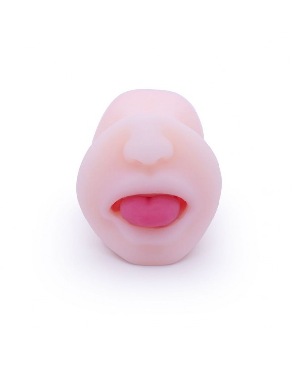 Двухсторонний мастурбатор Men Powerup Eroticism: вагина и ротик - 4