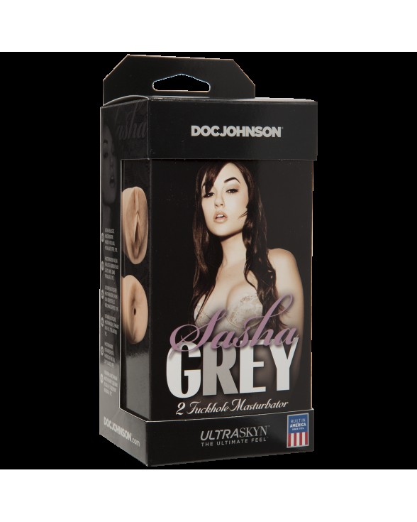 Мастурбатор-вагіна Doc Johnson Sasha Grey Ultraskyn 2 Fuckhole - 2