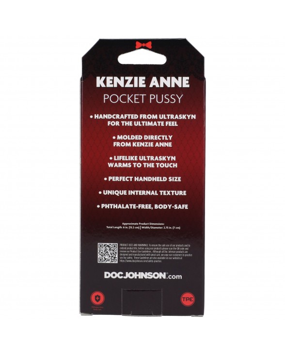 Мастурбатор вагина Doc Johnson Kenzie Anne - 6