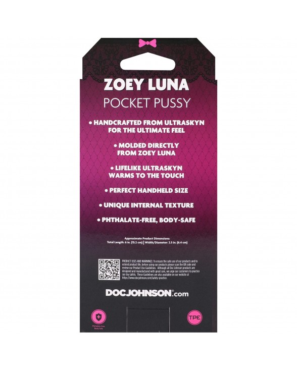 Мастурбатор вагина Doc Johnson Zoey Luna - 6