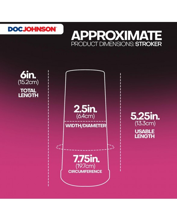 Мастурбатор вагина Doc Johnson Zoey Luna - 7
