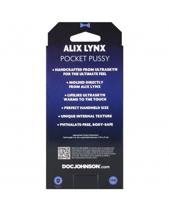 Мастурбатор вагина Doc Johnson Alix Lynx - 5