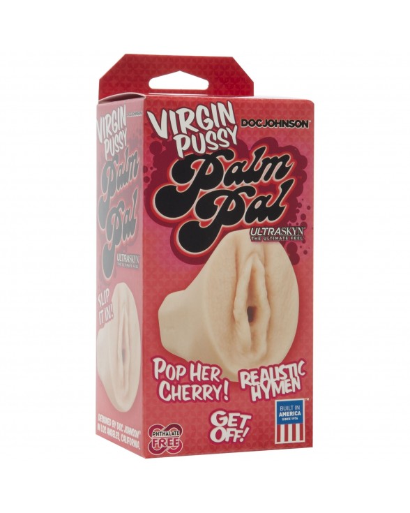 Мастурбатор-вагина девственной Doc Johnson Virgin Pussy Palm Pal - ULTRASKYN - 1