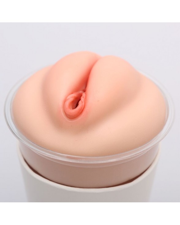 Мастурбатор-вагина Naked Factory Cup Sleeve V-1, сквозной - 5