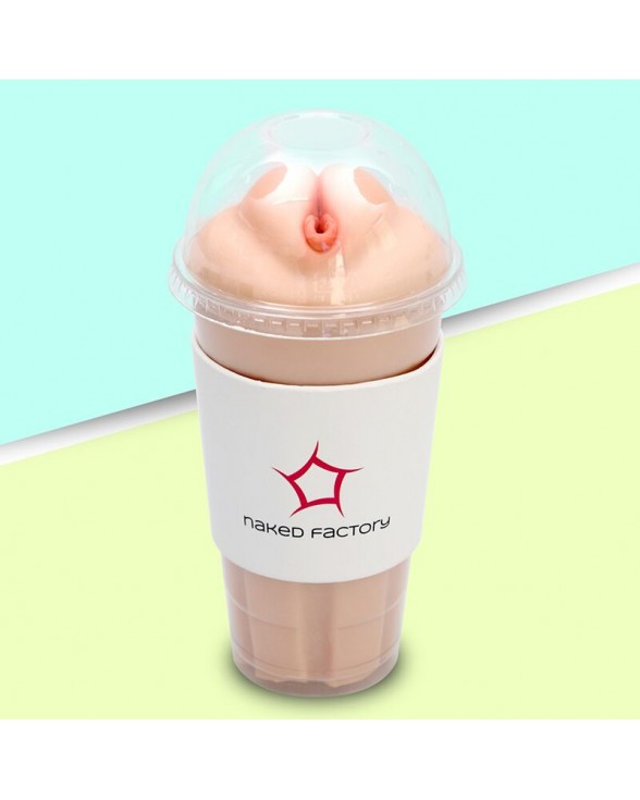 Мастурбатор-вагина Naked Factory Cup Sleeve V-1, сквозной - 7