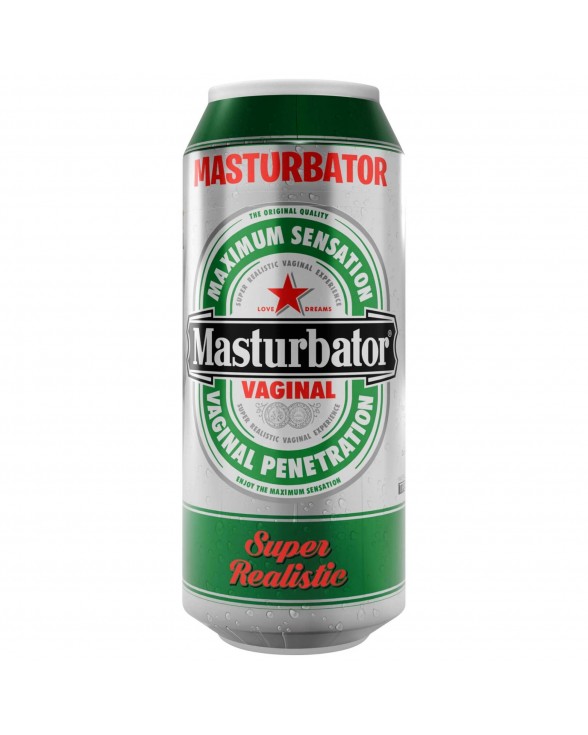 Мастурбатор-вагіна у вигляді банки пива Alive Heineken Vagina II