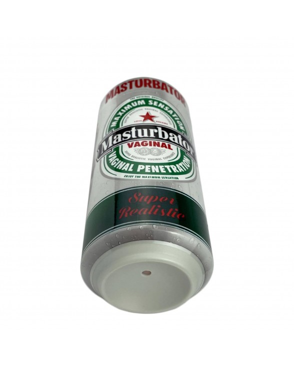 Мастурбатор-вагіна у вигляді банки пива Alive Heineken Vagina II - 4