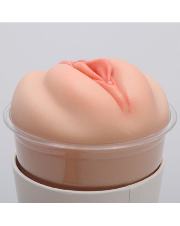 Мастурбатор-вагина Naked Factory Cup Sleeve V-2, сквозной - 5