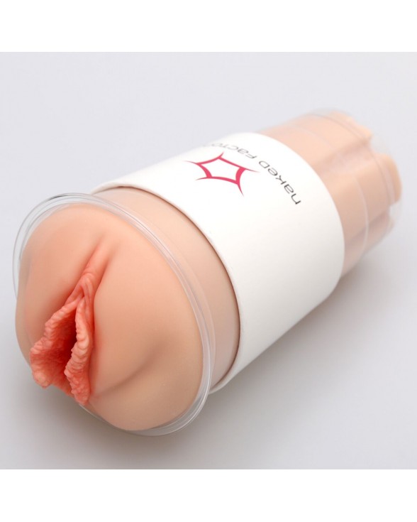 Мастурбатор-вагіна Naked Factory Cup Sleeve V–3, наскрізний