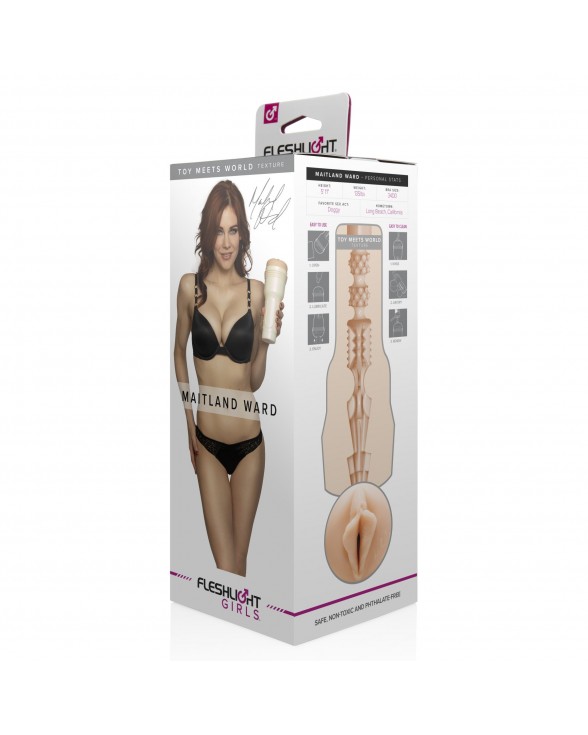 Мастурбатор слепка вагины Fleshlight Girls: Maitland Ward - Toy Meets World - 5