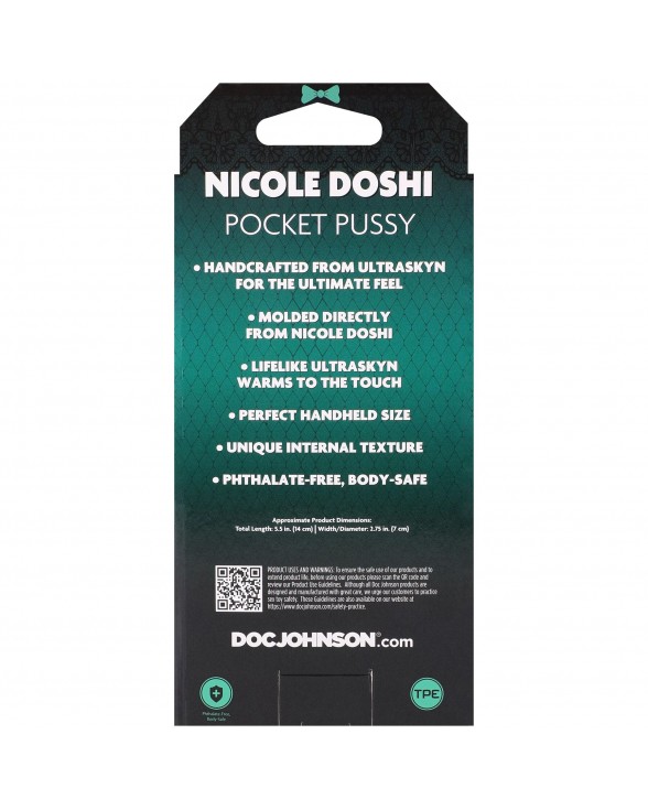 Мастурбатор вагина Doc Johnson Nicole Doshi - 6