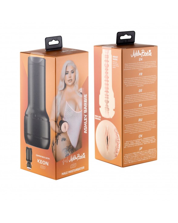 Мастурбатор копія вагіни порнозірки Kiiroo Feel Ashley Barbie - 1
