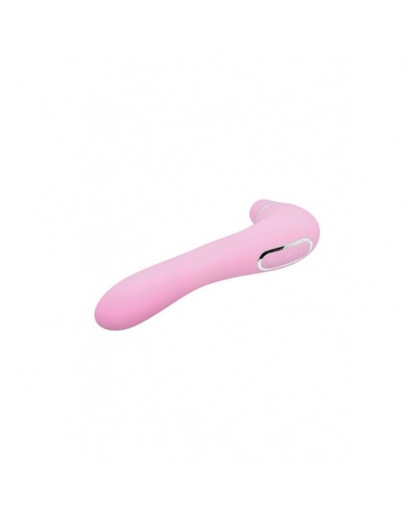 Вакуумний стимулятор з вібрацією Wooomy Smoooch Pink Clitoral Suction & Vibration - 2